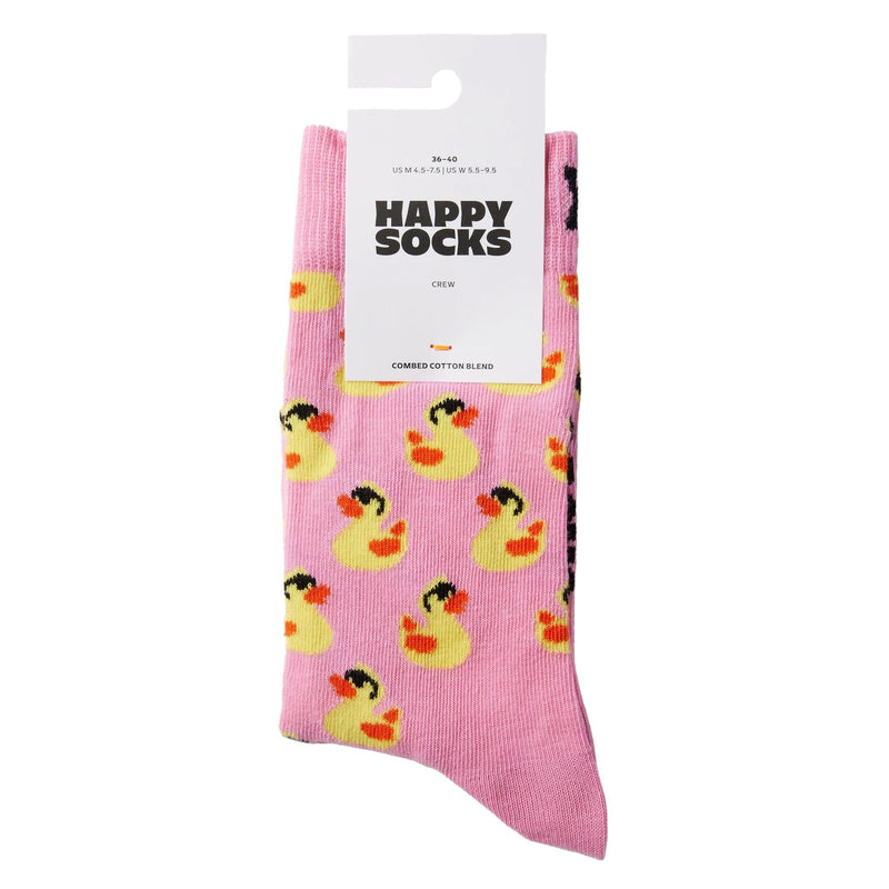 Rubber Duck Colourful Novelty Socks for Men and Women