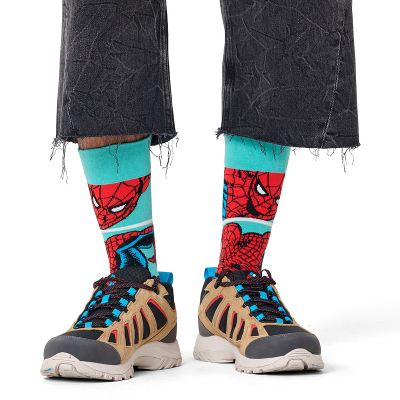 Mens Marvel Web-Slinger Novelty Socks | Gift Idea