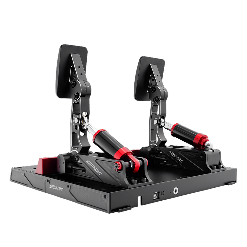 Simagic P1000-2 Modular Pedals Set – 2-Pedal Load Cell / Hall Sensor, Fully Adjustable