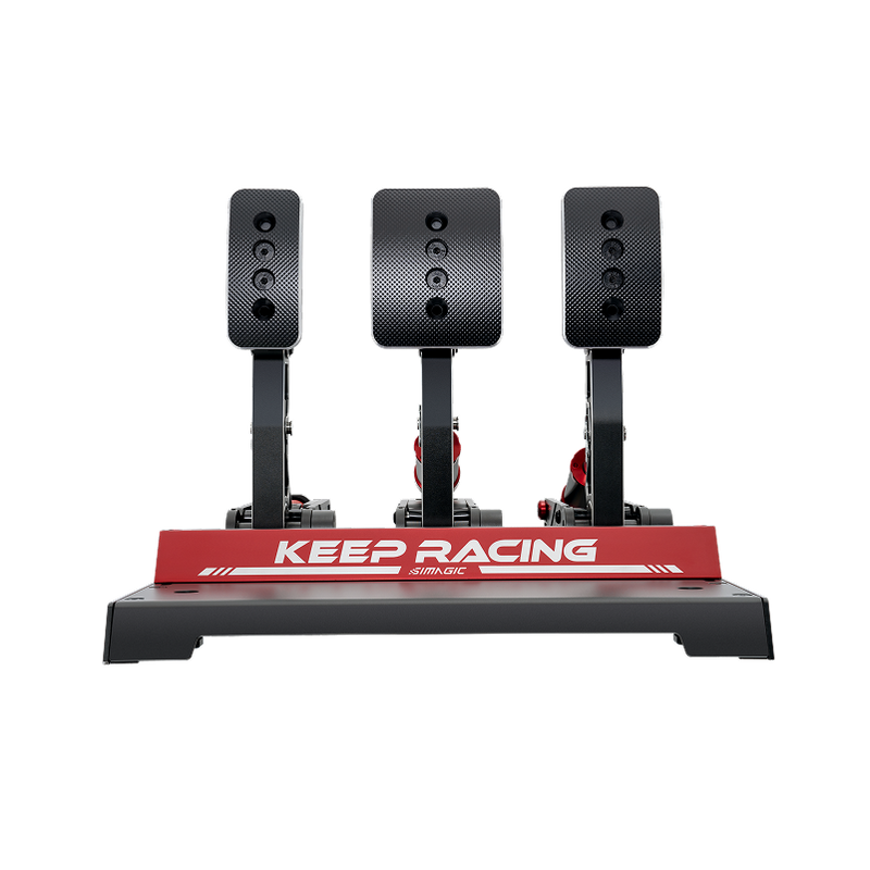 Simagic P1000-3 Pedal Set – 3-Pedal Load Cell / Hall Modular System