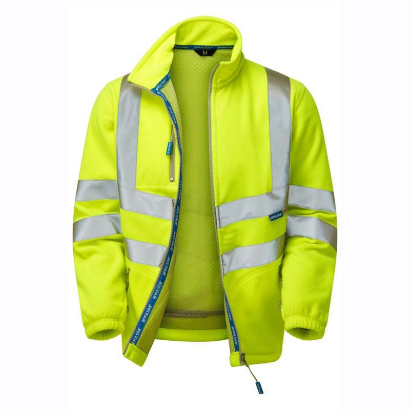 PULSAR P507 Hi-Vis Yellow Interactive Fleece Jacket