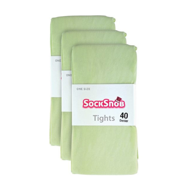 1 Pack Ladies Opaque 40 Denier Soft Pastel Coloured Tights