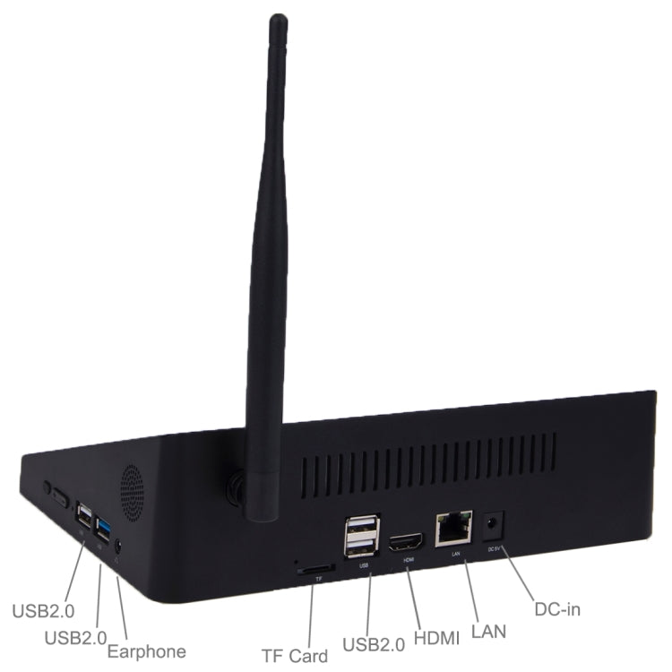 TV Box Style PiPo X9S Windows 10 Mini PC + 8.9 inch Tablet, Intel Celeron J4105 1.10GHz, RAM: 4GB, ROM: 64GB, Support WiFi / LAN / BT4.0 / HDMI, 4GB+64GB TV Box
