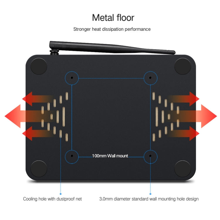 PiPo X11 TV Box Style Tablet Mini PC, 3GB+64GB, 9.0 inch Windows 10 Intel Celeron J4105 Quad Core up to 2.8GHz, US/EU Plug