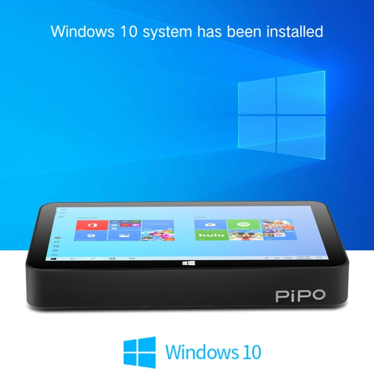 PiPo X11 TV Box Style Tablet Mini PC, 3GB+64GB, 9.0 inch Windows 10 Intel Celeron J4105 Quad Core up to 2.8GHz, US/EU Plug