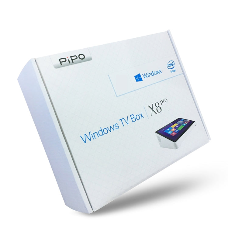 PiPo X8 Pro TV Box Style Mini PC, 4GB + 64GB, 7 inch Windows 10, Intel Celeron J4105 Quad Core, US/EU Plug, X8 Pro