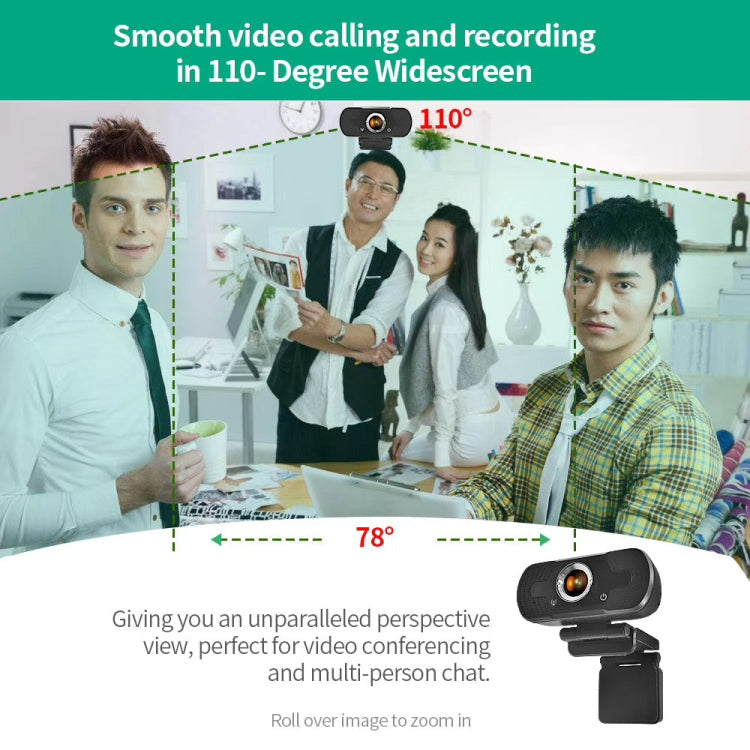 HD-F18 1080P Multi-function HD Camera WebCam with Microphone