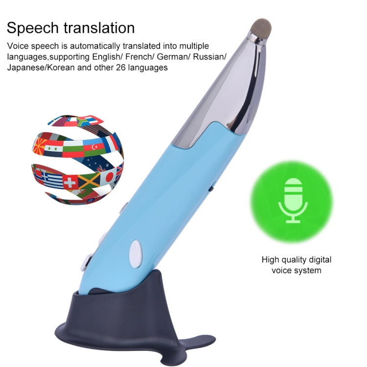 PR-06S 4-keys Smart Wireless Optical Mouse with Stylus Pen Function, Support Voice Operation / Translation, Support Voice Operation / Translation Grey, Support Voice Operation / Translation Blue, Support Voice Operation / Translation Red
