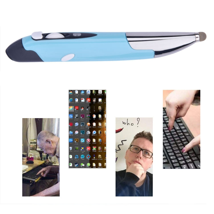 PR-06S 4-keys Smart Wireless Optical Mouse with Stylus Pen Function, Support Voice Operation / Translation, Support Voice Operation / Translation Grey, Support Voice Operation / Translation Blue, Support Voice Operation / Translation Red