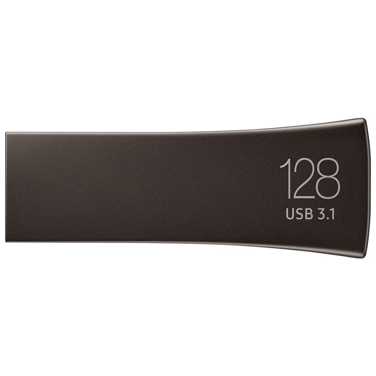 Original Samsung BAR Plus 128GB USB 3.1 Gen1 U Disk Flash Drives(Champagne Silver), 128GB