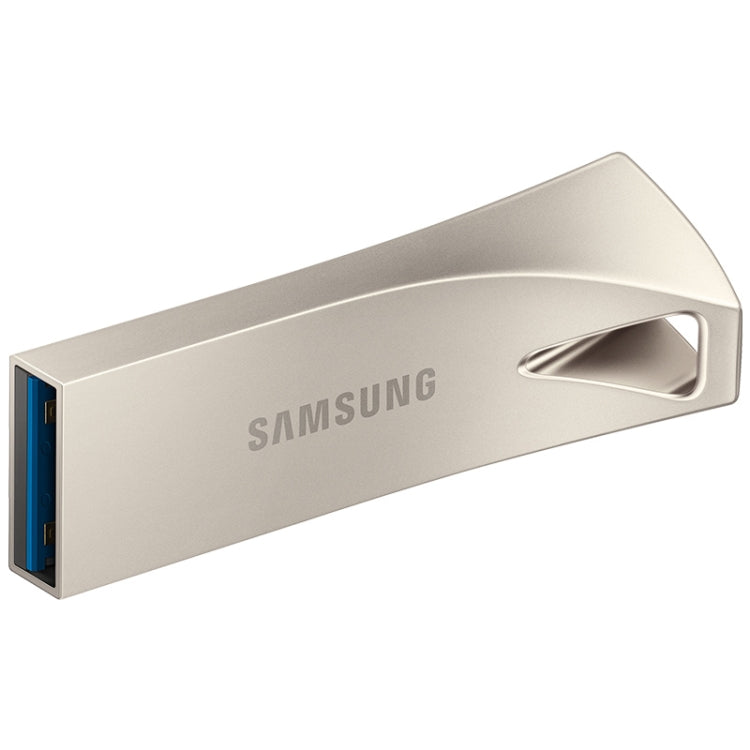 Original Samsung BAR Plus 128GB USB 3.1 Gen1 U Disk Flash Drives(Champagne Silver), 128GB
