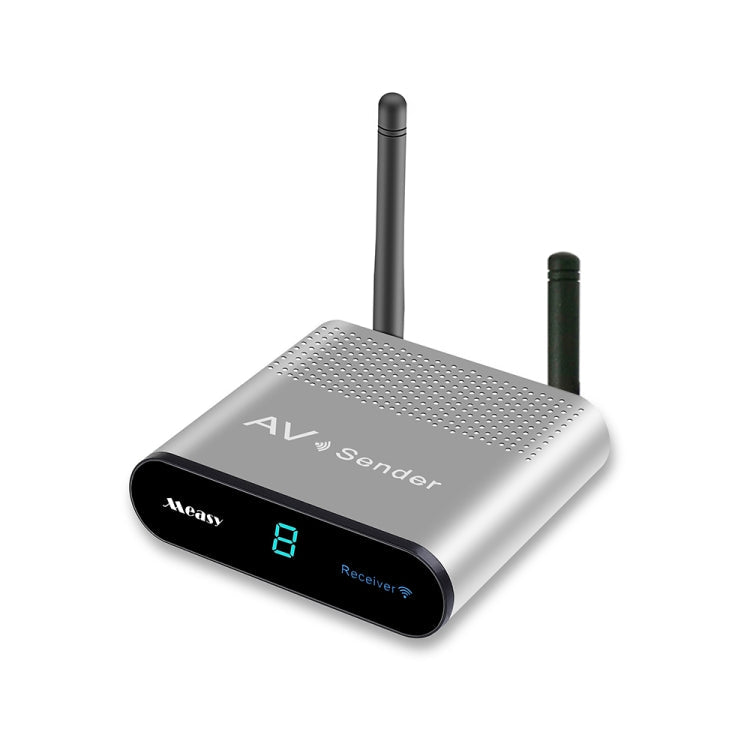 Measy AV540 5.8GHz Wireless Audio / Video Transmitter and Receiver with Infrared Return Function, Transmission Distance: 400m, AV540 Silver
