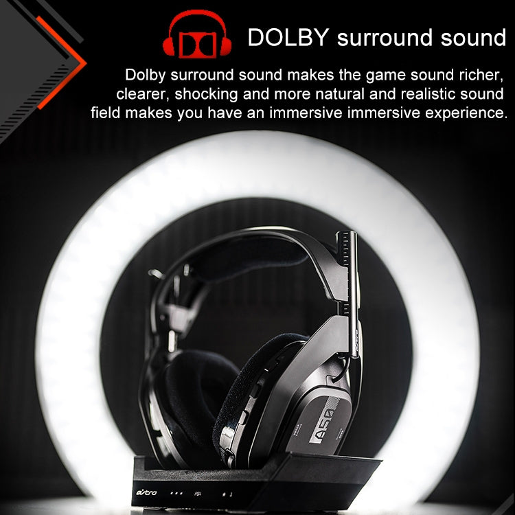 Logitech Astro A50 Multi-function Base Station Wireless Gaming Headset Microphone, Built-in USB Sound Card