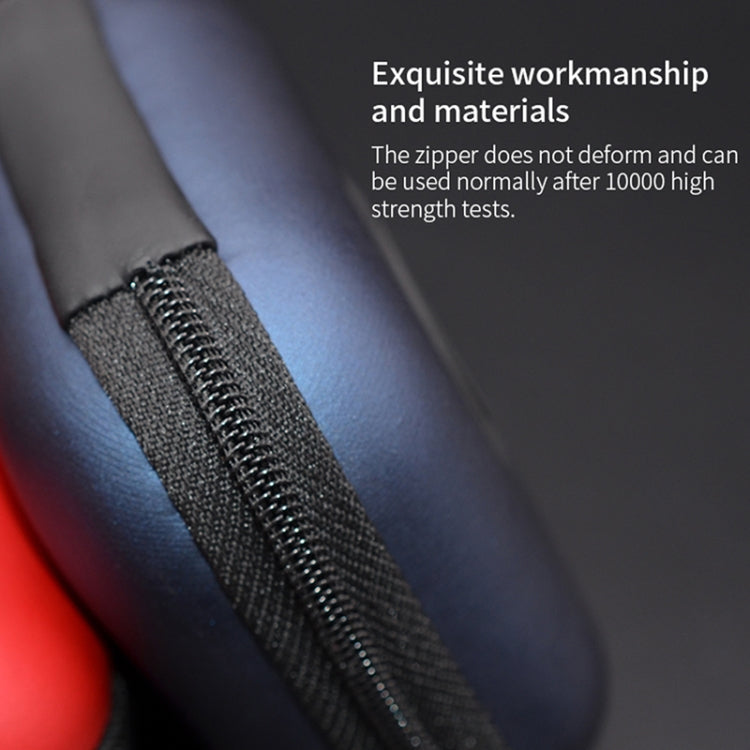 KZ Data Wire Charger Earphone Portable PU Receiving Case, PU Black, PU Blue, PU Red