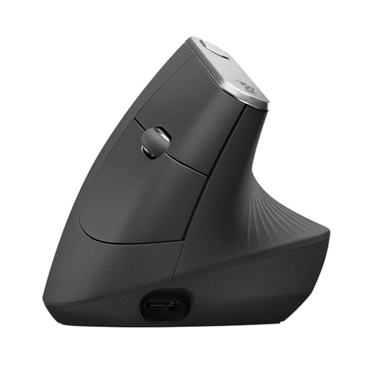 Logitech MX Vertical 4000DPI USB-C / Type-C + Unifying + Bluetooth Three-mode Ergonomic Wireless Vertical Optical Mouse, MX Vertical