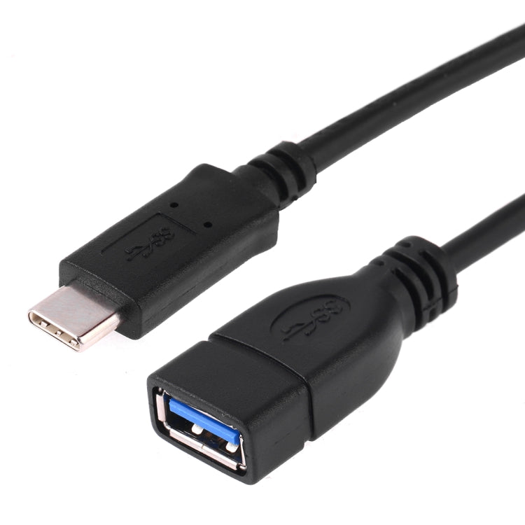 USB-C 3.1 / Type-C Male to USB 3.0 Female OTG Adapter Cable, Length: 20cm, ZSSG-9B20OTG