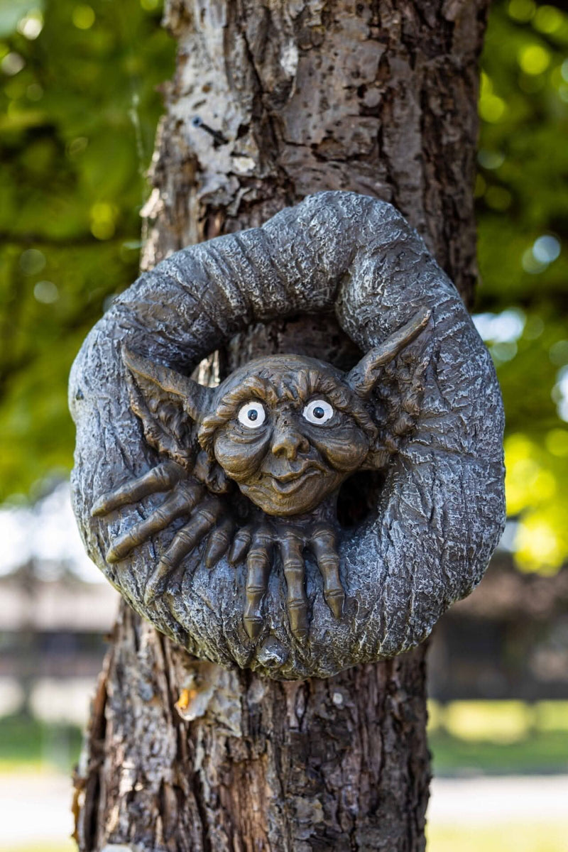 Goblin Tree Peeker Mounted Garden Ornament