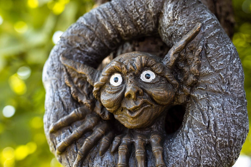 Goblin Tree Peeker Mounted Garden Ornament
