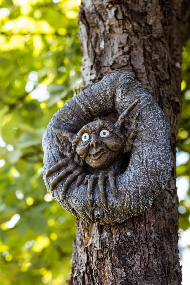 Goblin Tree Peeker Mounted Garden Ornament