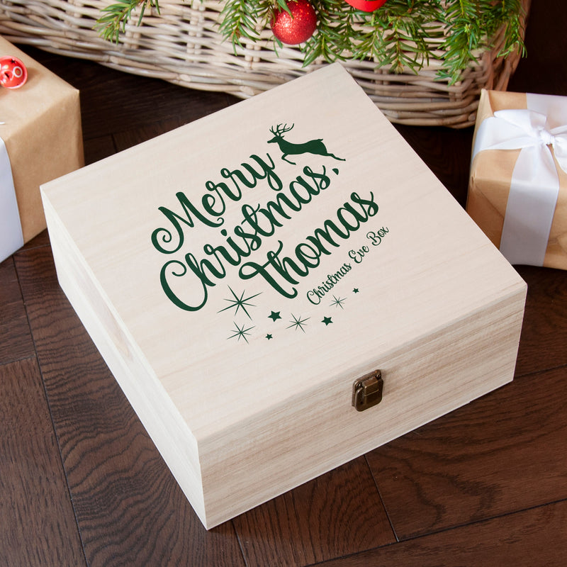 Personalised Rudolf Christmas Eve Box