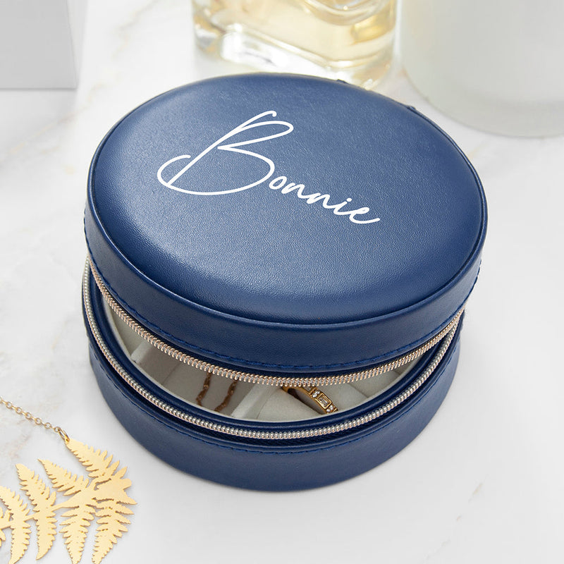 Personalised Travel Jewellery Case