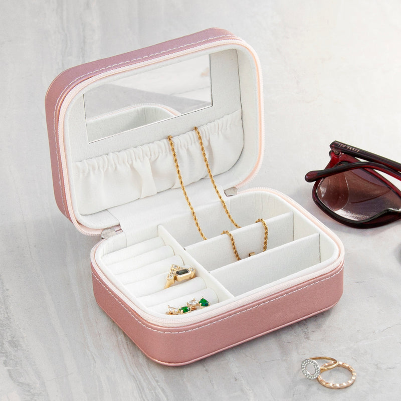 Sparkly Pink Sun Jewellery Case