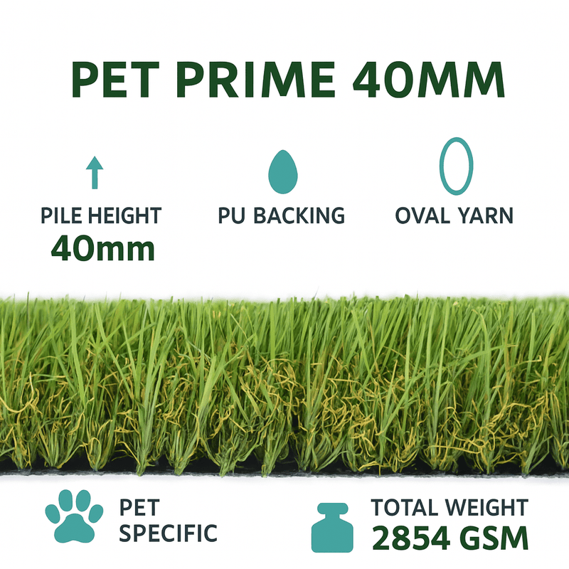 Pet Prime 40mm Artificial Grass