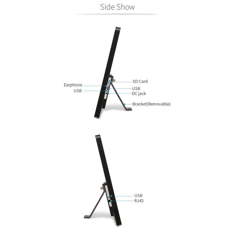 HSD3201 32 inch LCD Display Digital Photo Frame, 4GB+32GB, RK3576S Octa Core, Android 14, 32 inch 4GB+32GB