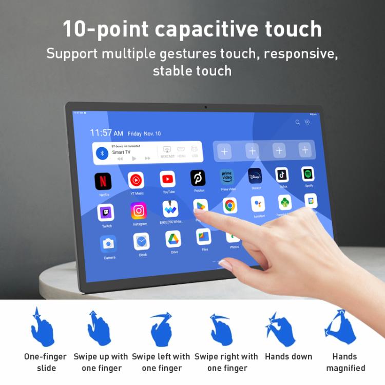 HSD2495T 24 inch IPS Display Advertising Machine Android 14 RK3576S 4GB+32GB, RK3576S 4GB+32GB