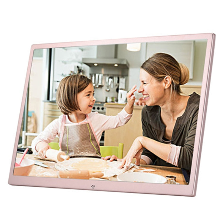 HSD1707 17 inch LED 1440X900 High Resolution Display Digital Photo Frame with Holder and Remote Control, Support SD / MMC / MS Card / USB Port, US Plug(Silver), HSD1707 17 inch