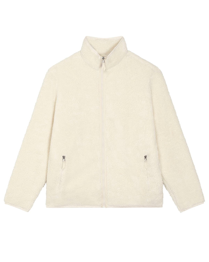 Recycled Sherpa Jacket Zipped: Unisex