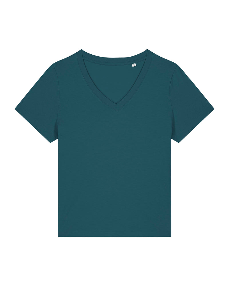 Organic Colours V-neck T-shirt Womens