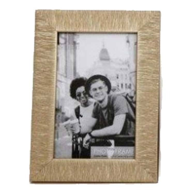 Sifcon Textured 6x4 Photo Frame - Gold