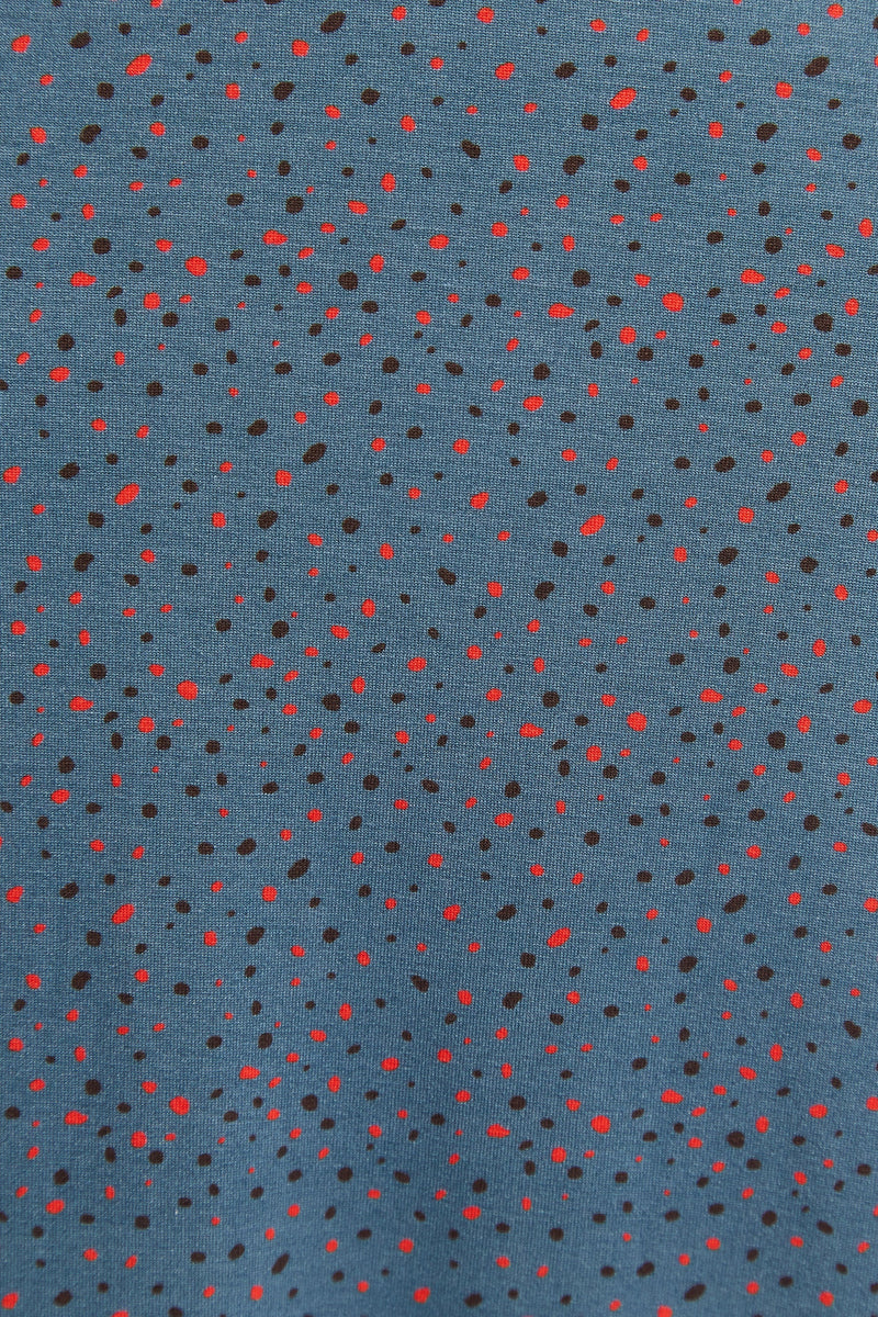 Pheebs Firefly Print Jersey Midi Dress