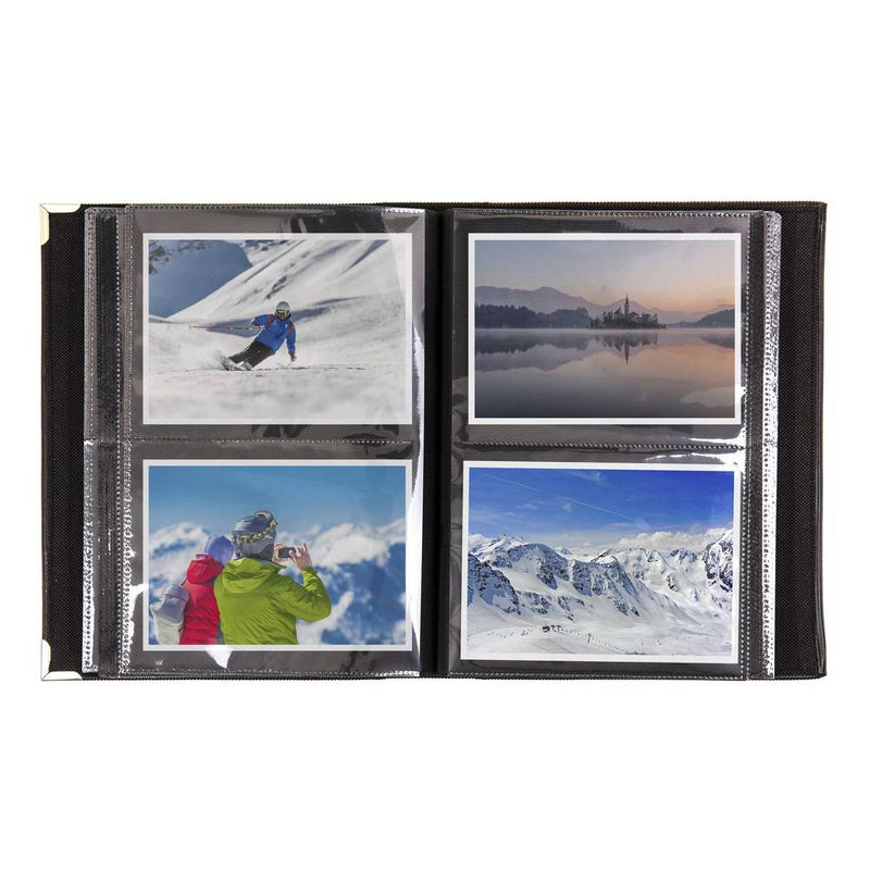 Black 7x5 Slip In Photo Album - 200 Photos