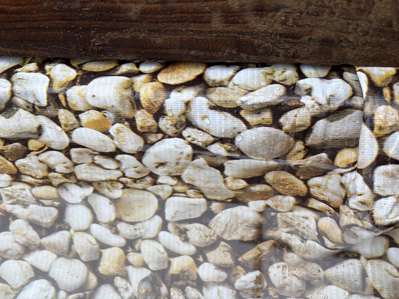 PVC Pond Liner XL-Grade Small Pebble Print 3m x 3m