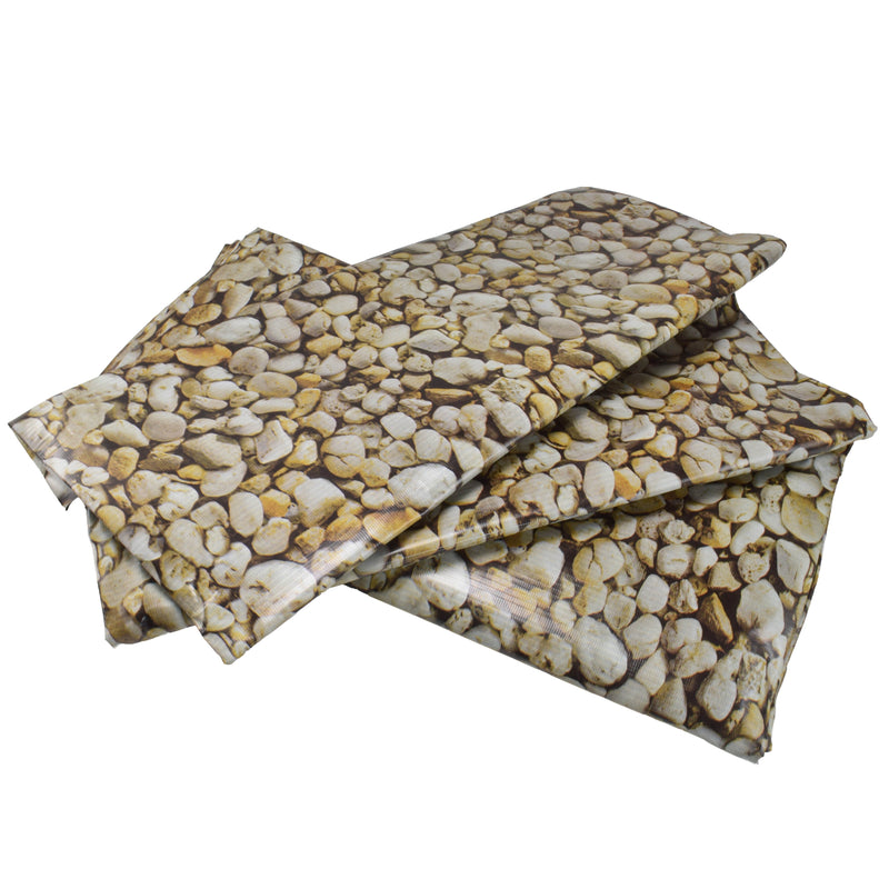 PVC Pond Liner XL-Grade Small Pebble Print 4m x 4m