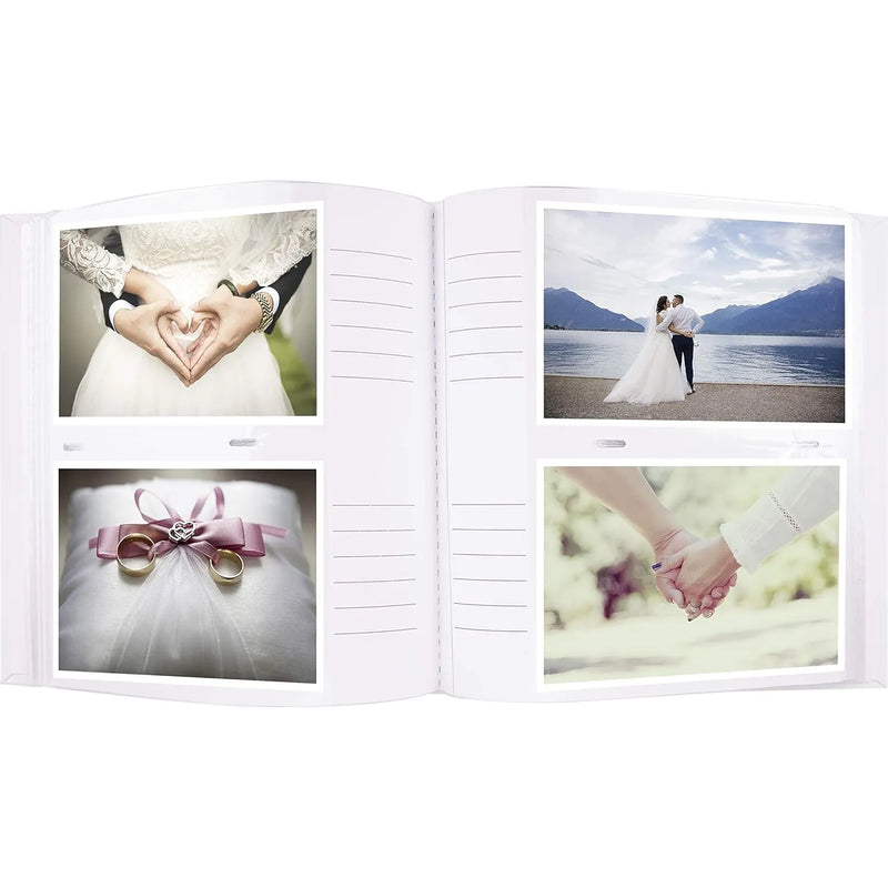 Kenro Pearl Wedding Rings Photo Album for 200 6x4" Photos