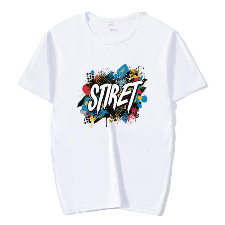 Round Neck Modal Short Sleeve T-shirt Custom Made Print Your Demand, Size: XXXL, XXXL