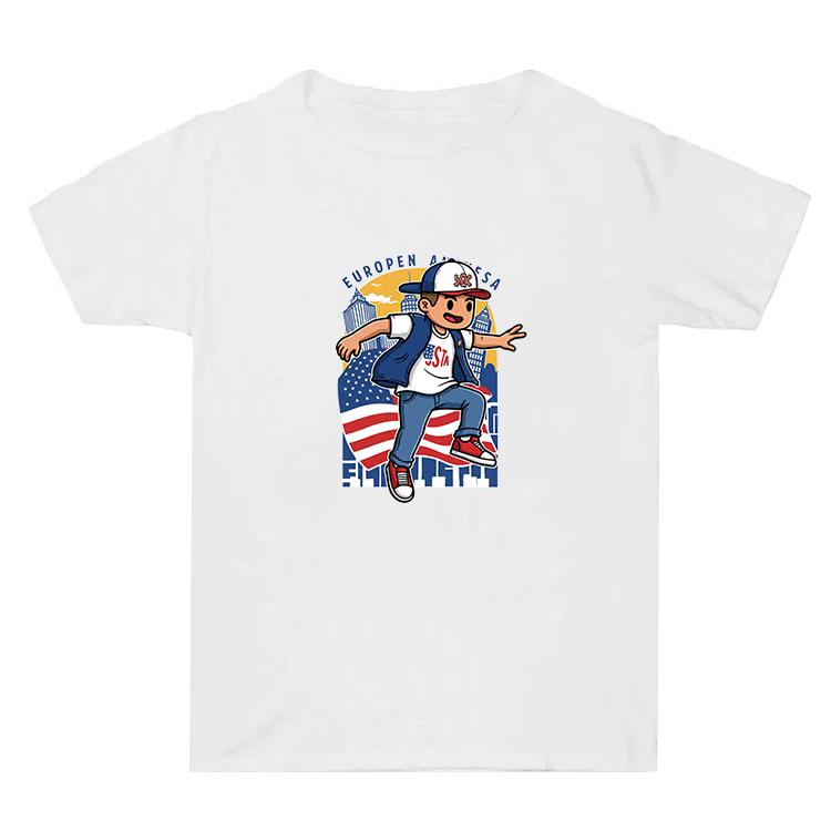 Summer Baggy Cotton Short Sleeve T-shirt Custom Made Print On Your Demand, Size: XXL, XXL