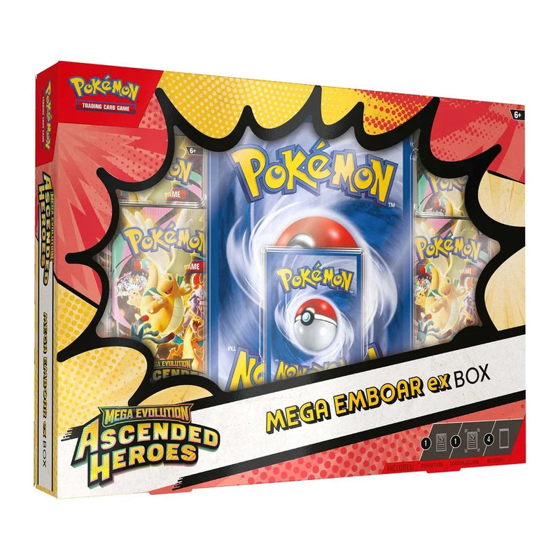 Pokémon TCG: Mega Evolution Ascended Heroes - Mega Emboar ex Box
