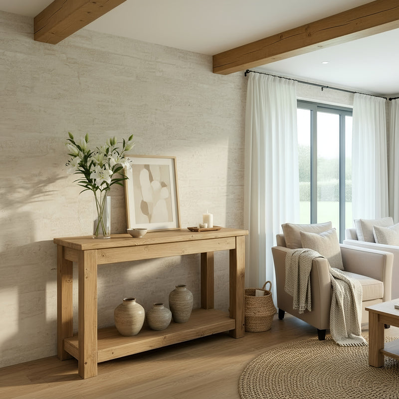 POLO Solid Wood Console Table