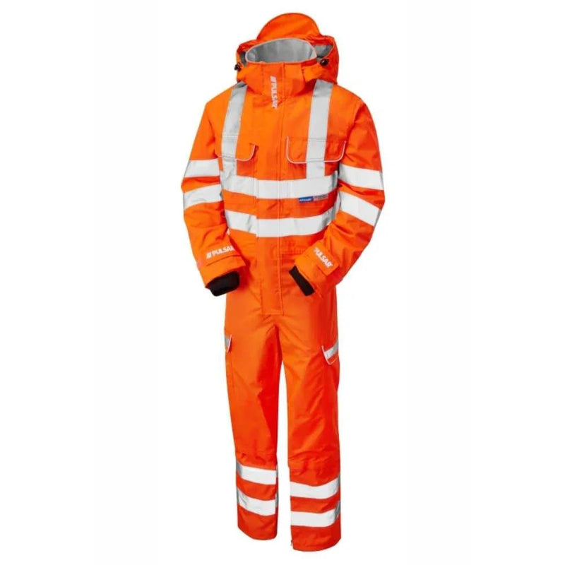 PULSAR PR505 Hi-Vis Rail Spec Waterproof Coverall