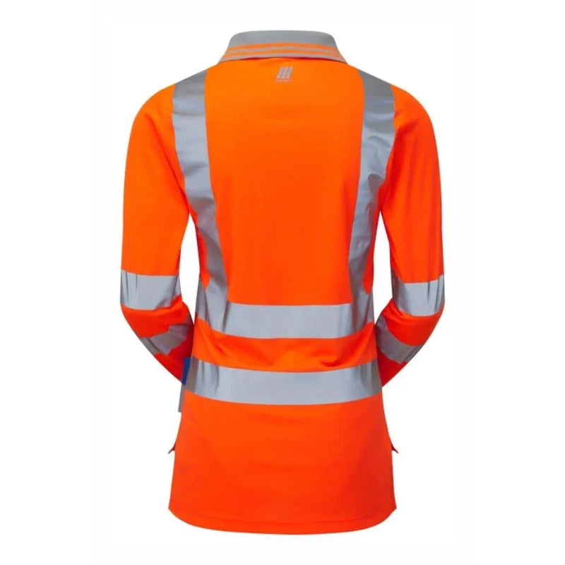 PULSAR PR703 Rail Spec Ladies Long Sleeve Polo Shirt