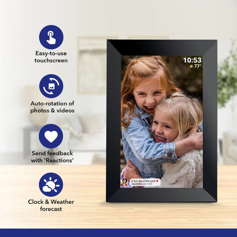 Praktica 10" WiFi Digital Photo Frame - Black