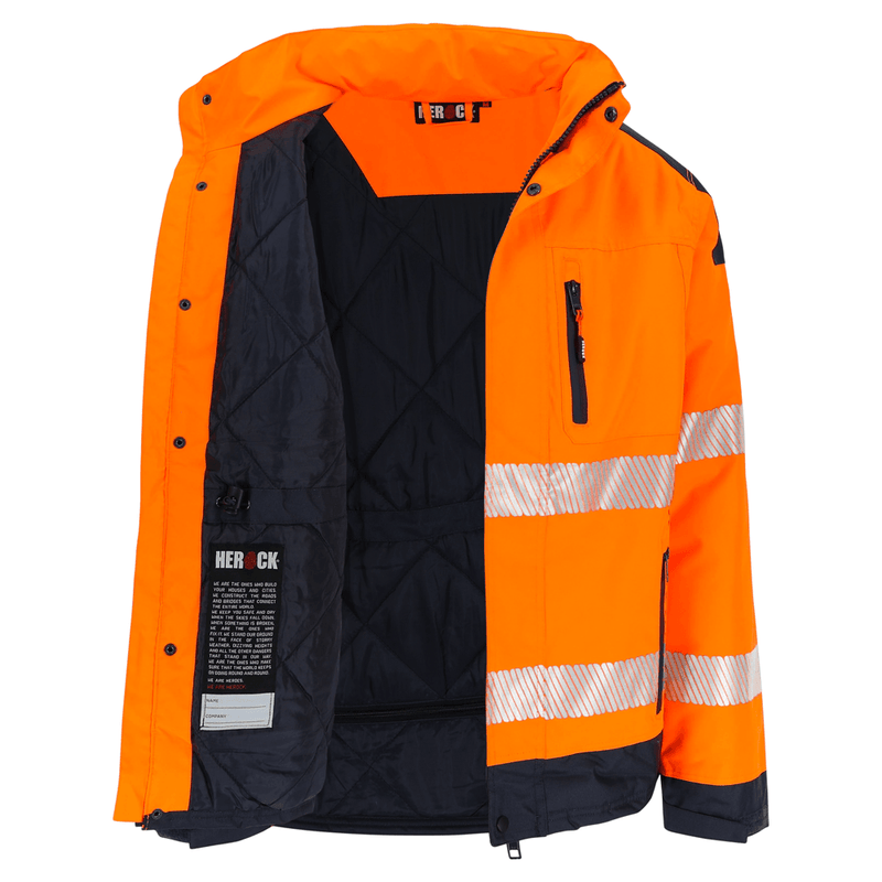 Herock Hodor Multi-Pocket Waterproof Hi-Vis Jacket