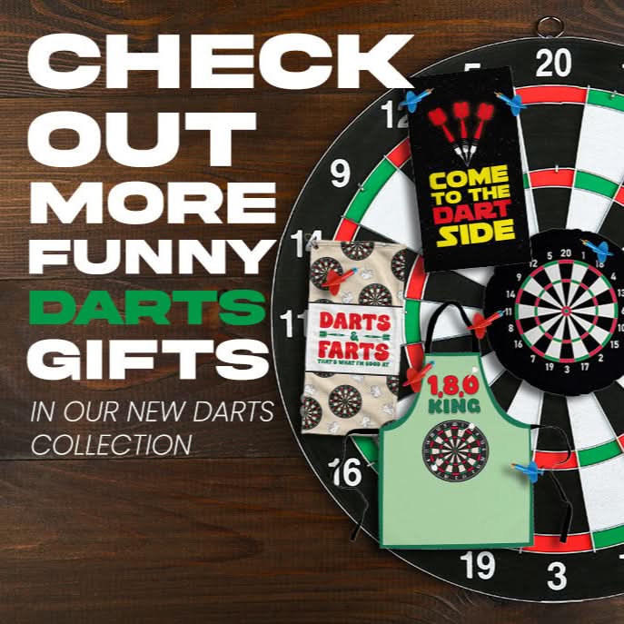 Aim. Shoot. Swear, Repeat - Funny Darts Golf Towel