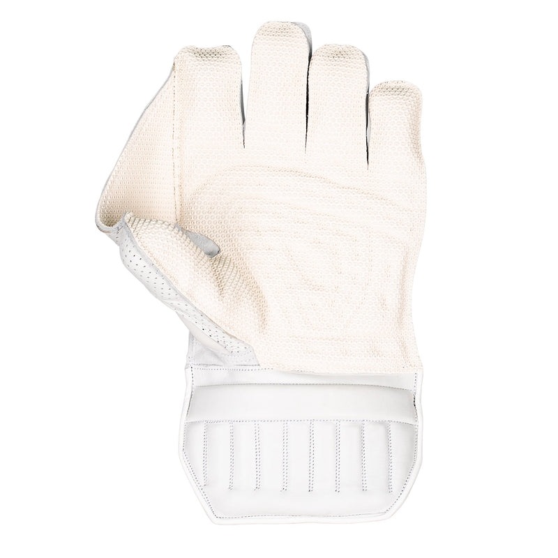 Pro Cricket Wicket-Keeping Gloves (White)