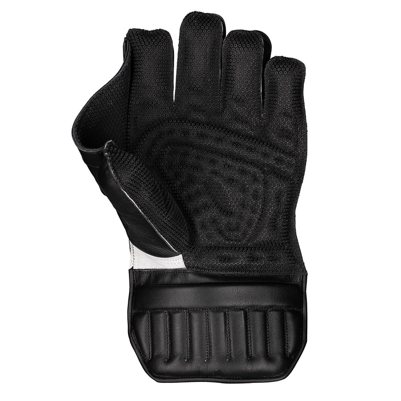 Pro Cricket Wicket-Keeping Gloves (Black)