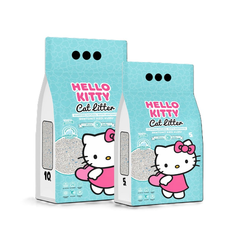 Hello Kitty Bentonite Marseille Soap Nonwoven Bag Cat Litter 20 L